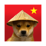 DOG WIF CHINESE HAT